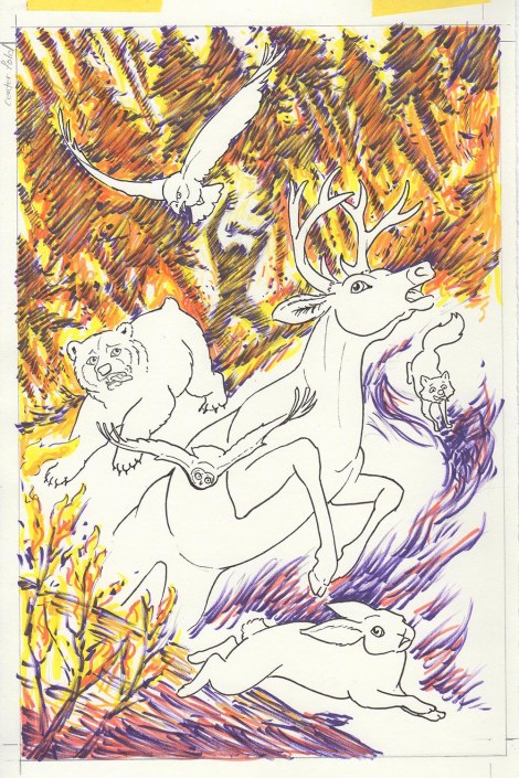 Adding in some oranges. Still looking pretty good.