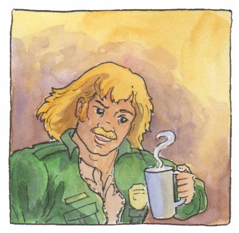 Meet Sven. Looks like a likeable guy, eh? He's masquerading as a forest ranger, for starters...