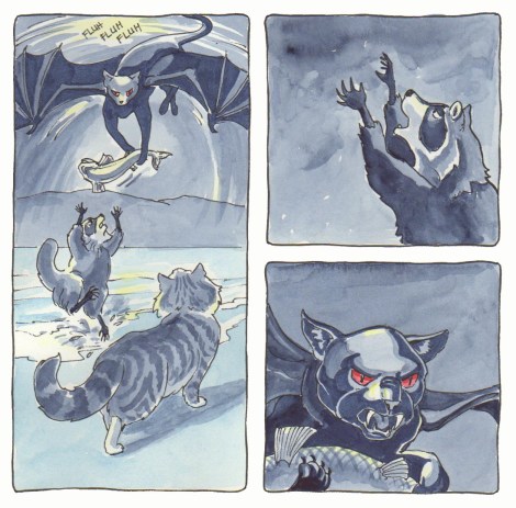 Rocky has the fish. Renfrew wants the fish. He attempts to reason with Rocky, Rocky finds Renfrew's arguments somewhat biased. Rocky makes a counterproposal...