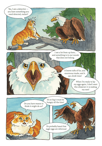 Spam gets the commission that sets him off on the path of Sasquatch hunting.