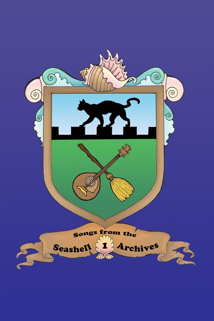 Song of Sorcery — I started with a pen-and-ink drawing, then coloured it in Photoshop and added the lettering in InDesign. I was originally going to paint it, but time was short. I ended up loving the look of the pure, intense colours. 