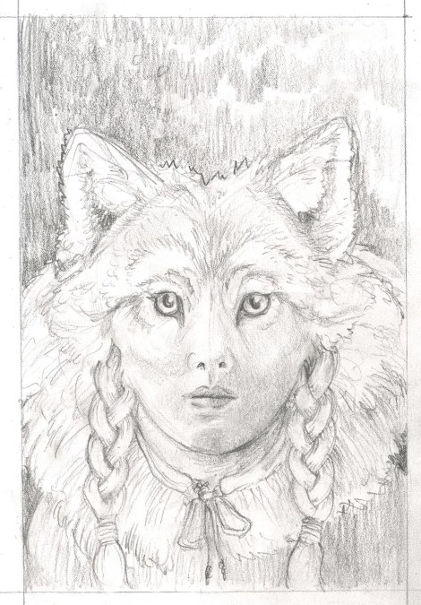 Bingo. A better balance of girl and wolf.