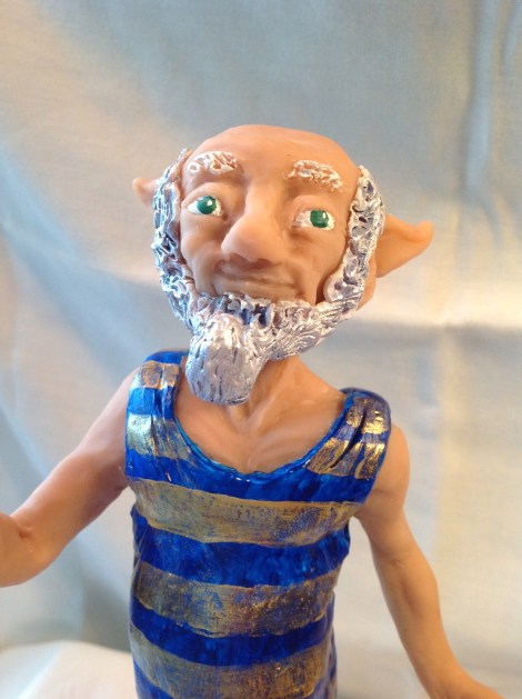 I built a character maquette next out of polymer clay. you can read about the process here.