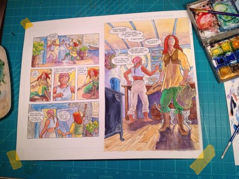 Mermaid Music in progress 4