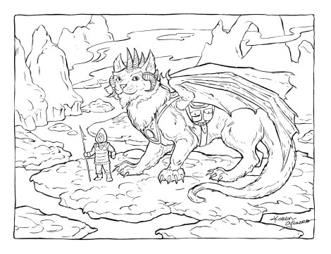 Now wouldn't you just love to colour this? I would, and will!