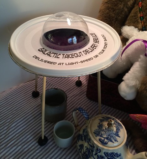 Galactic Takeout Delivery Service! Delivered at Light Speed or your Money Back!