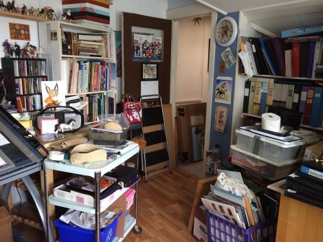 9 studio toward door